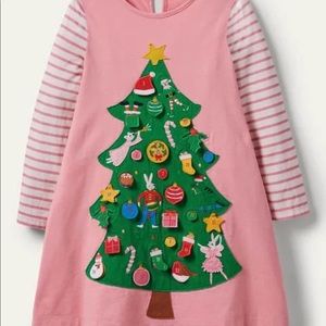 NWT Mini Boden Festive Advent Calendar Dress